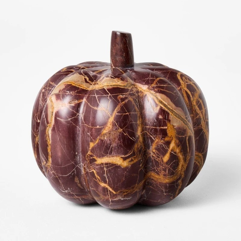 Red Marble Pumpkin - Threshold Studio McGee, Target